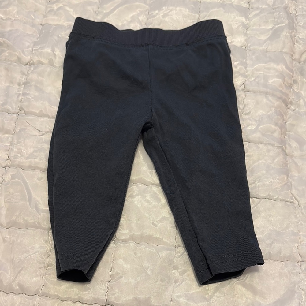 Carter's Black Leggings Stretchy Tapered Design